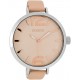 OOZOO Timepieces 48mm Pink grey Leather Strap C7511